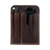 1791 Everyday Carry Leather Pocket Tool Organizer for Multitool, Pen / Pen Light, Cash / Cards for Pocket Carry WEB-PK-ORG-BUR-A